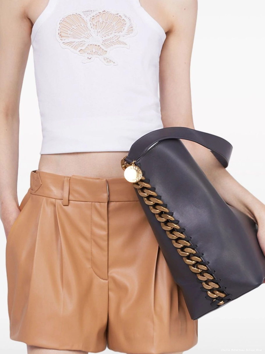 Cheap Stella Mat McCartney Women shorts Alter faux-leather 0706